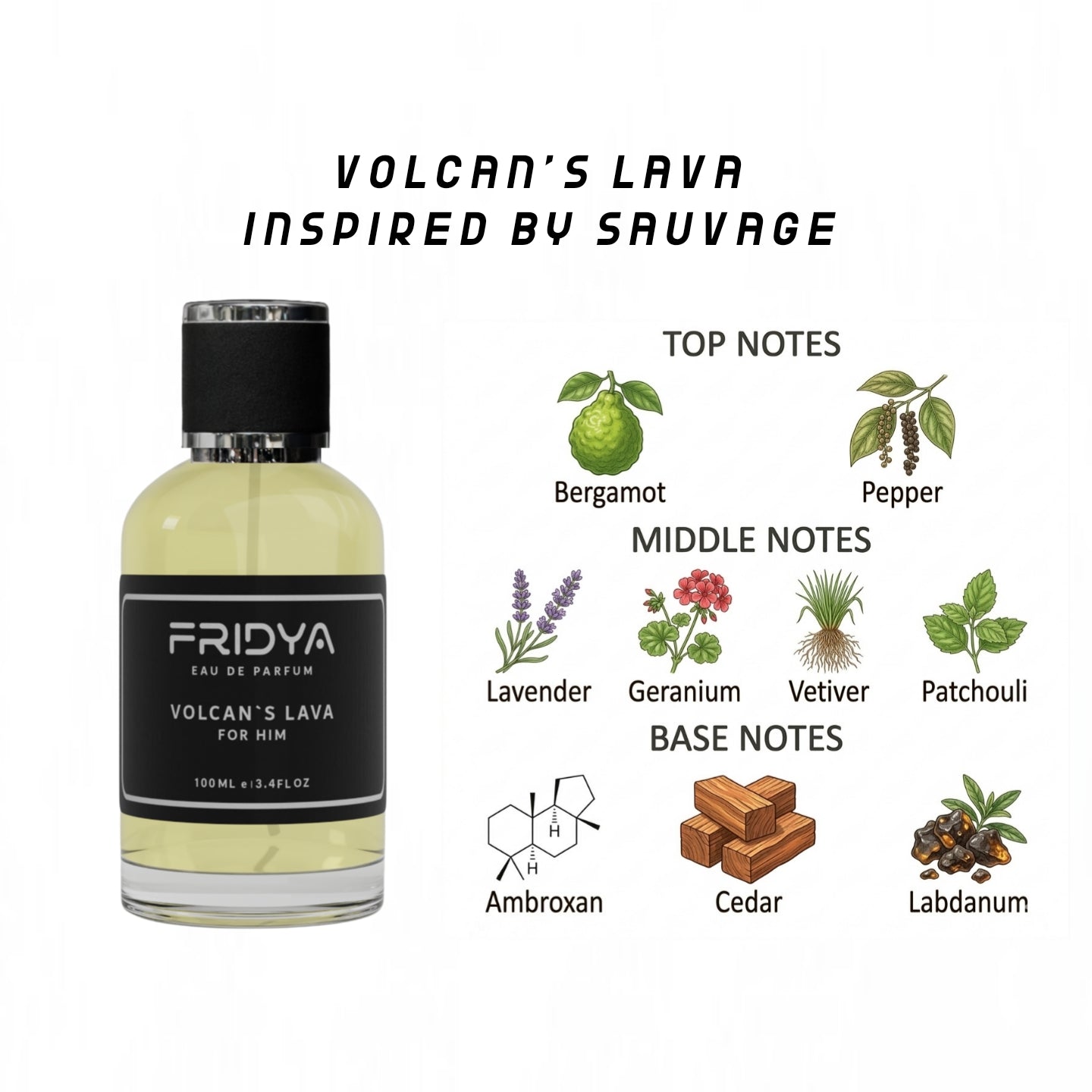 VOLCAN`S LAVA - 100 ML